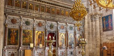 Храм вмч. Георгия Победоносца (Ἱερός Ναός Ἁγίου Γεωργίου ἐν Λύδδῃ)